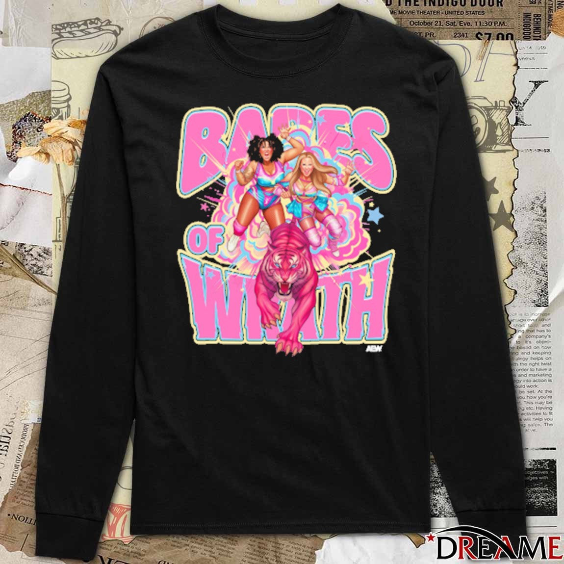 Babes of Wrath – Kitties Got Claws AEW 2026 t-shirt
