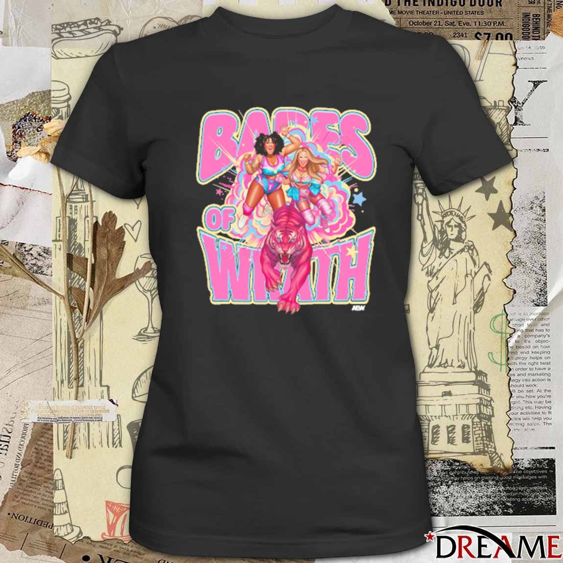 Babes of Wrath – Kitties Got Claws AEW 2026 t-shirt