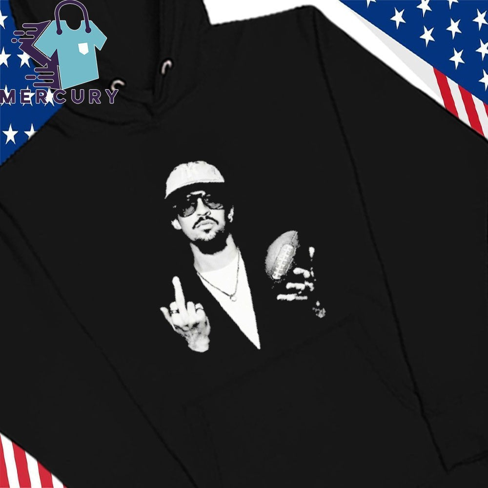 Bad Benito Bunny Bowl 2026 Middle Finger Shirt