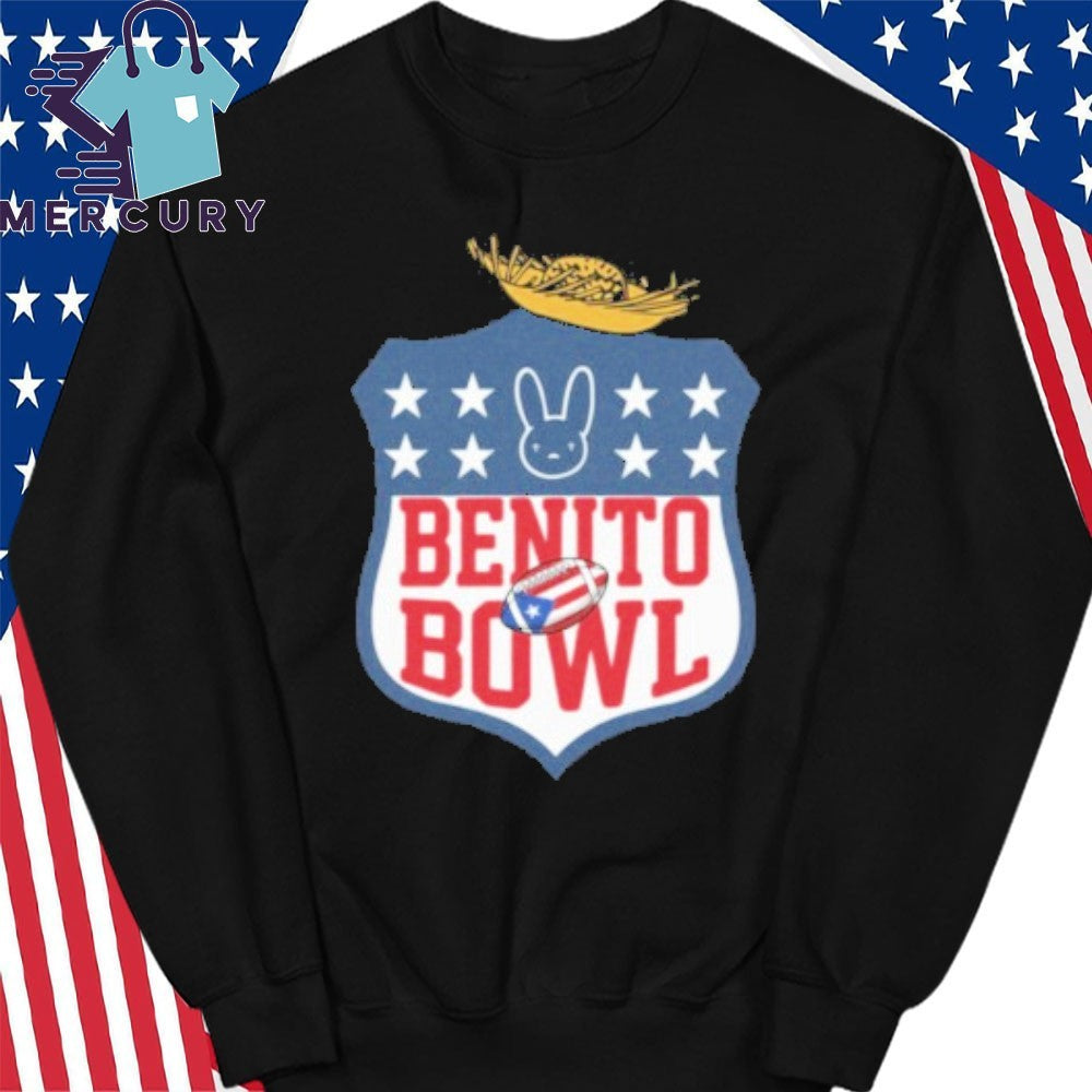 Bad Bunny Puerto Rico Football Benito Bowl Fan Shirt