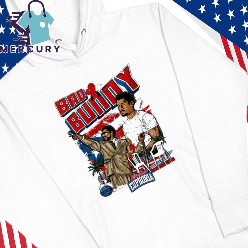 Bad Bunny Tirar Mas Fotos Planet Euphoria Shirt