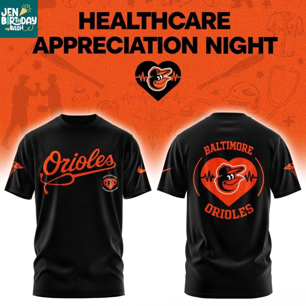 Baltimore Orioles x 2026 Healthcare Appreciation Night Shirt