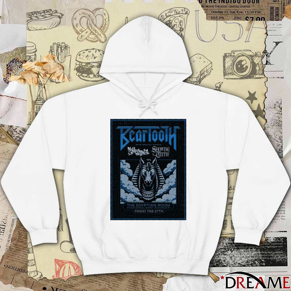 Beartooth The Egyptian Room at Old National Centre, Indianapolis, IN February 27th 2026 Poster t-shirt