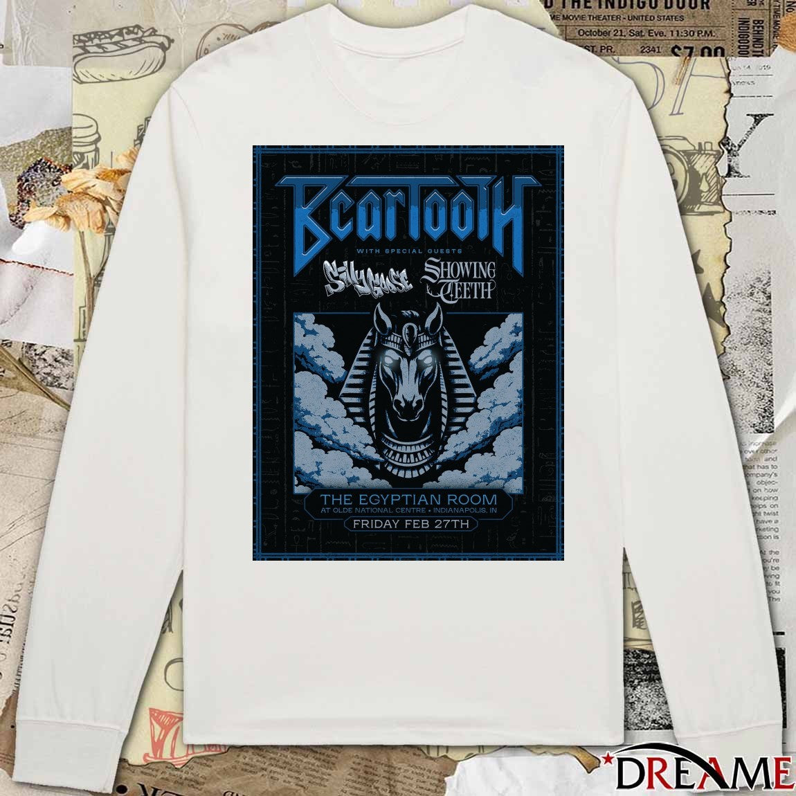 Beartooth The Egyptian Room at Old National Centre, Indianapolis, IN February 27th 2026 Poster t-shirt