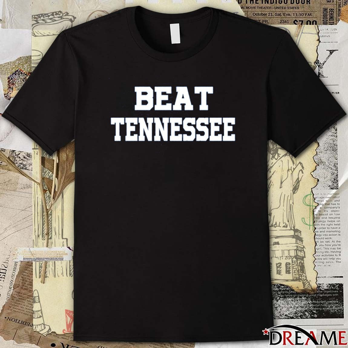 Beat Tennessee Vs Kentucky Wildcats Football Matchup 2025 t-shirt