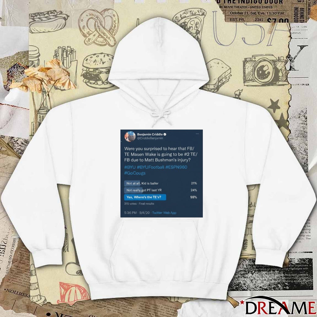 Benjamin Criddle Were You Surprised To Hear That Fb Te Masen Wake Is Going To Be t-shirt