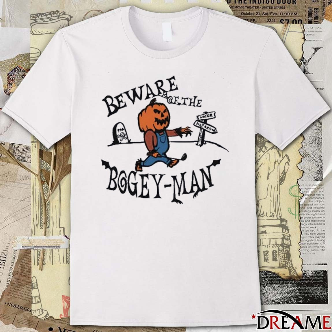 Beware The Bogey-Man Halloween 2025 Fanart t-shirt
