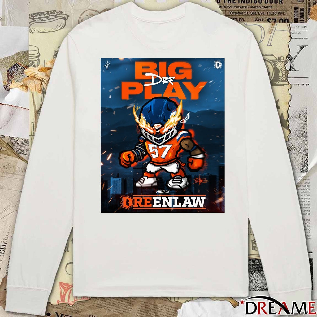 Big Play Dre Dreenlaw Proxaur Cartoon Signature t-shirt