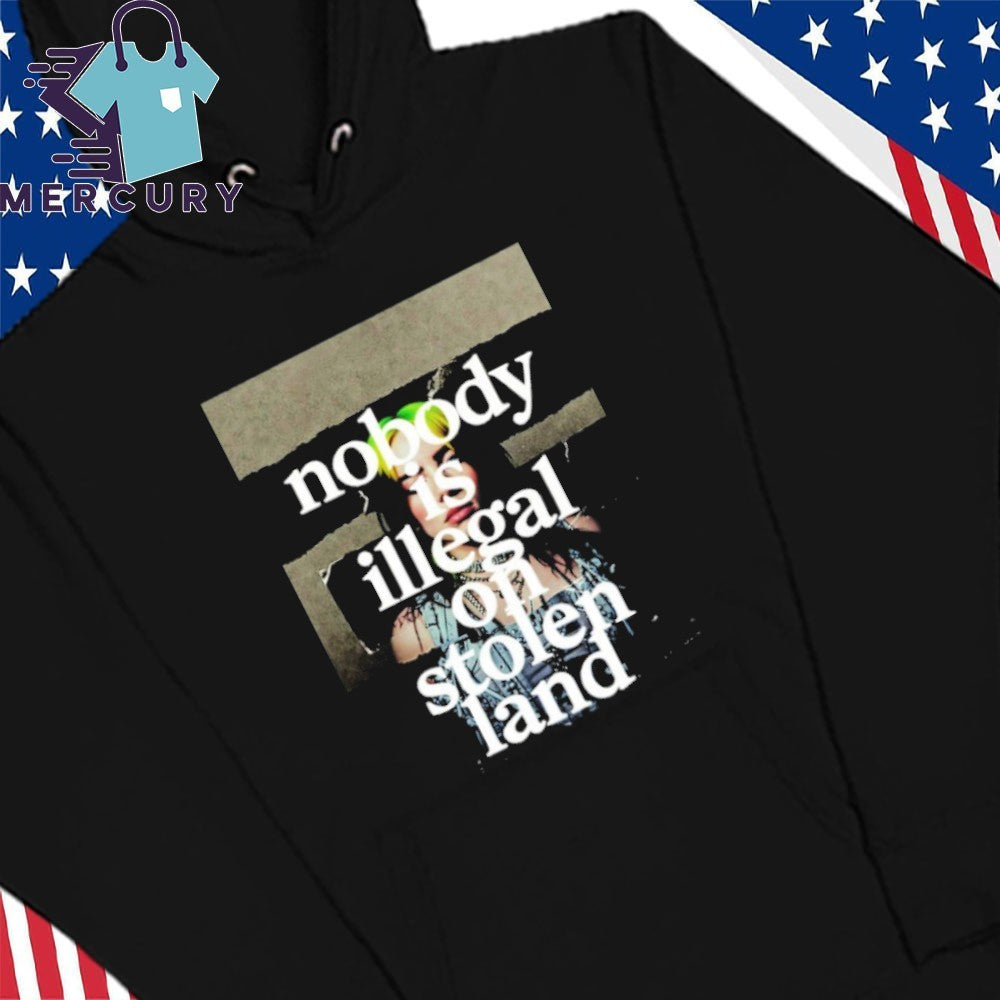 Billie Eilish Says Fuck Ice At Grammy No One Is Illegal On Stolen Land Shirt
