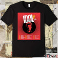 Billy Idol It’s A Nice Day To Tour Again Aug 7 – Sep 27 2026 Schedule Poster Music t-shirt
