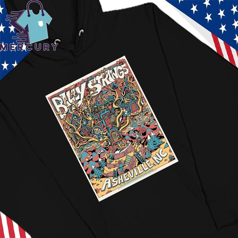 Billy Strings Feb 14 2026 In Asheville NC Poster Shirt