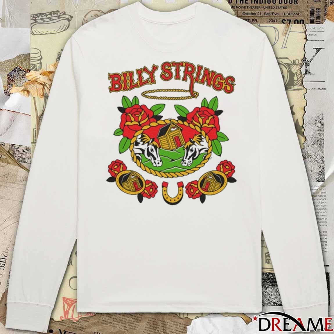 Billy Strings Horses and Houses Graphic 2025 t-shirt