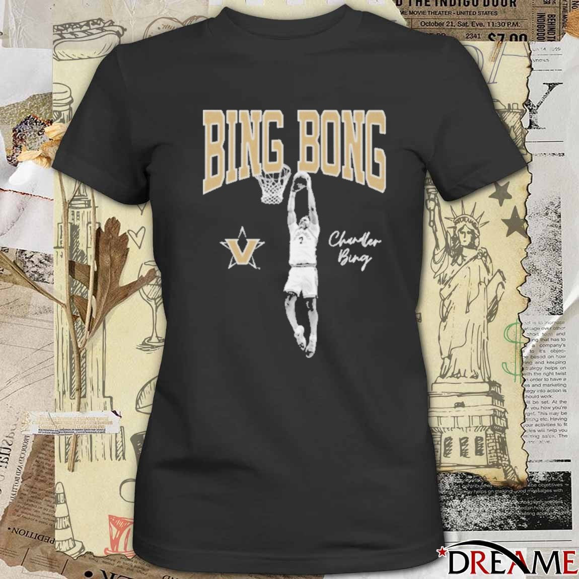 Bing Bong Vanderbilt University Commodores Men’s Basketball Champ Signature t-shirt