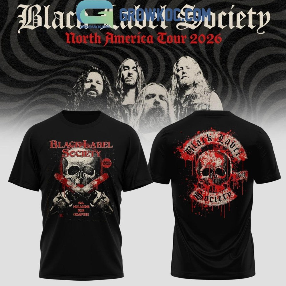 Black Label Society North America Tour 2026 Shirt