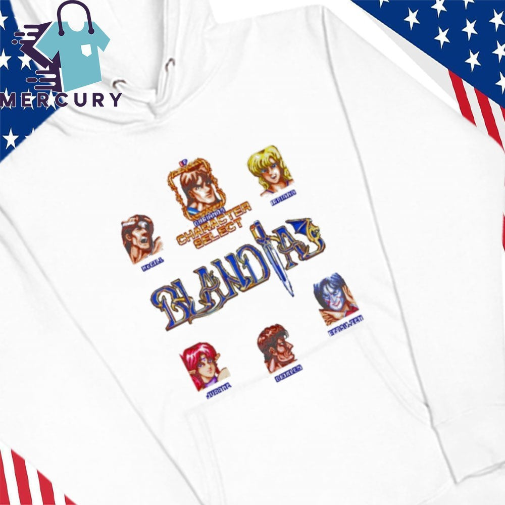 Blandia Character Select Shirt