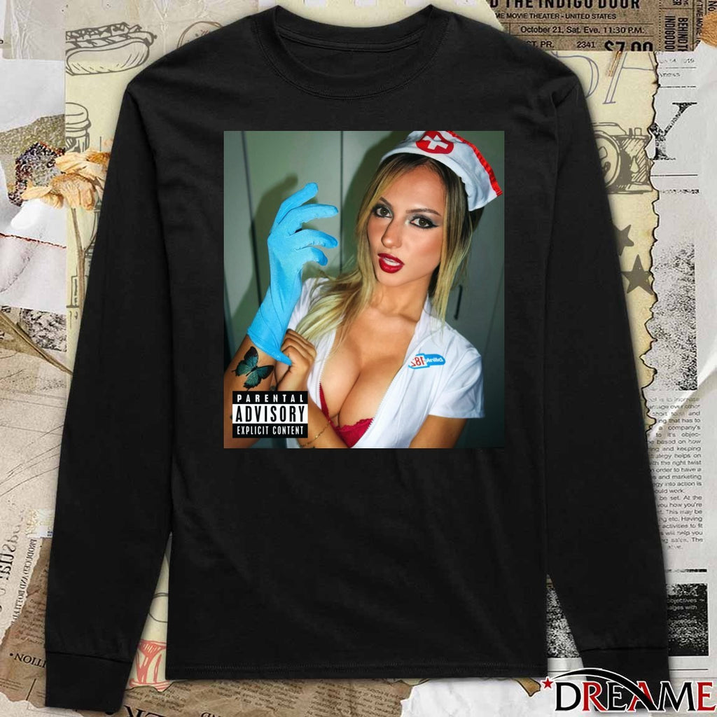 Blink-182 Nurse For Halloween Parental Advisory Explicit Content 2025 Poster t-shirt