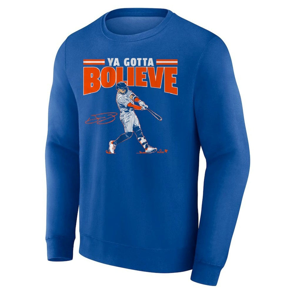 Bo Bichette Ya Gotta Bolieve New York Shirt
