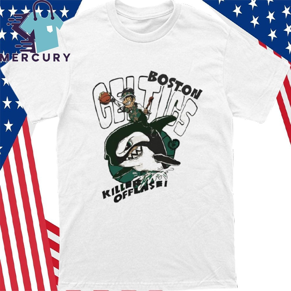 Boston Celtics Killer Offense Mascot Shirt