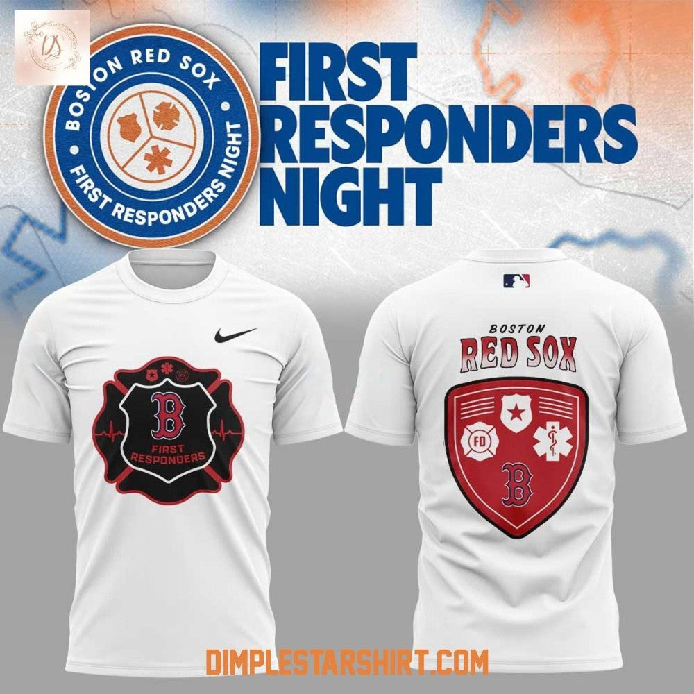 Boston Red Sox First Responders Night 2026 Shirt