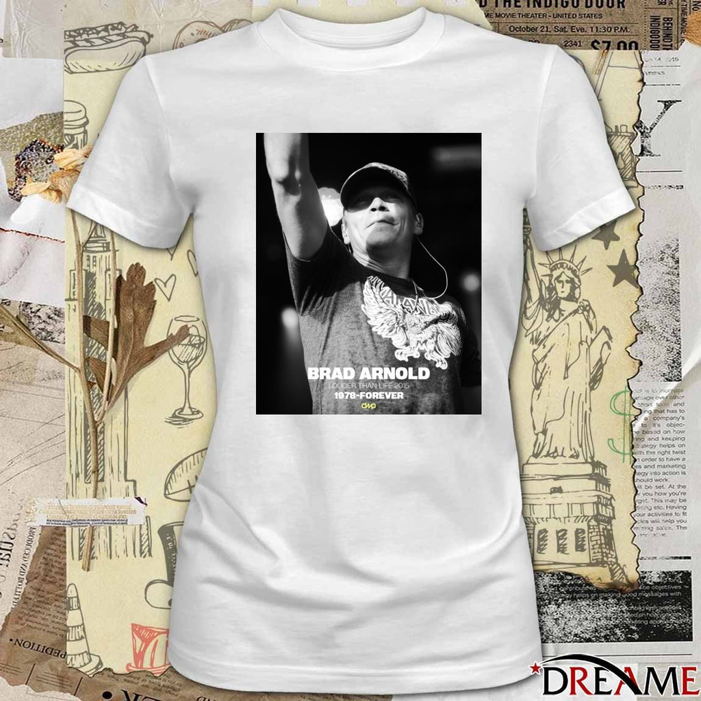 Brad Arnold Louder Than Life 2015 1978-Forever Poster t-shirt