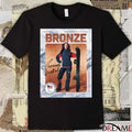 Brenna Huckaby Para Snowboarding Women’s Banked Slalom SB-LL2 Bronze Medal Milano Cortina 2026 Signature Poster t-shirt