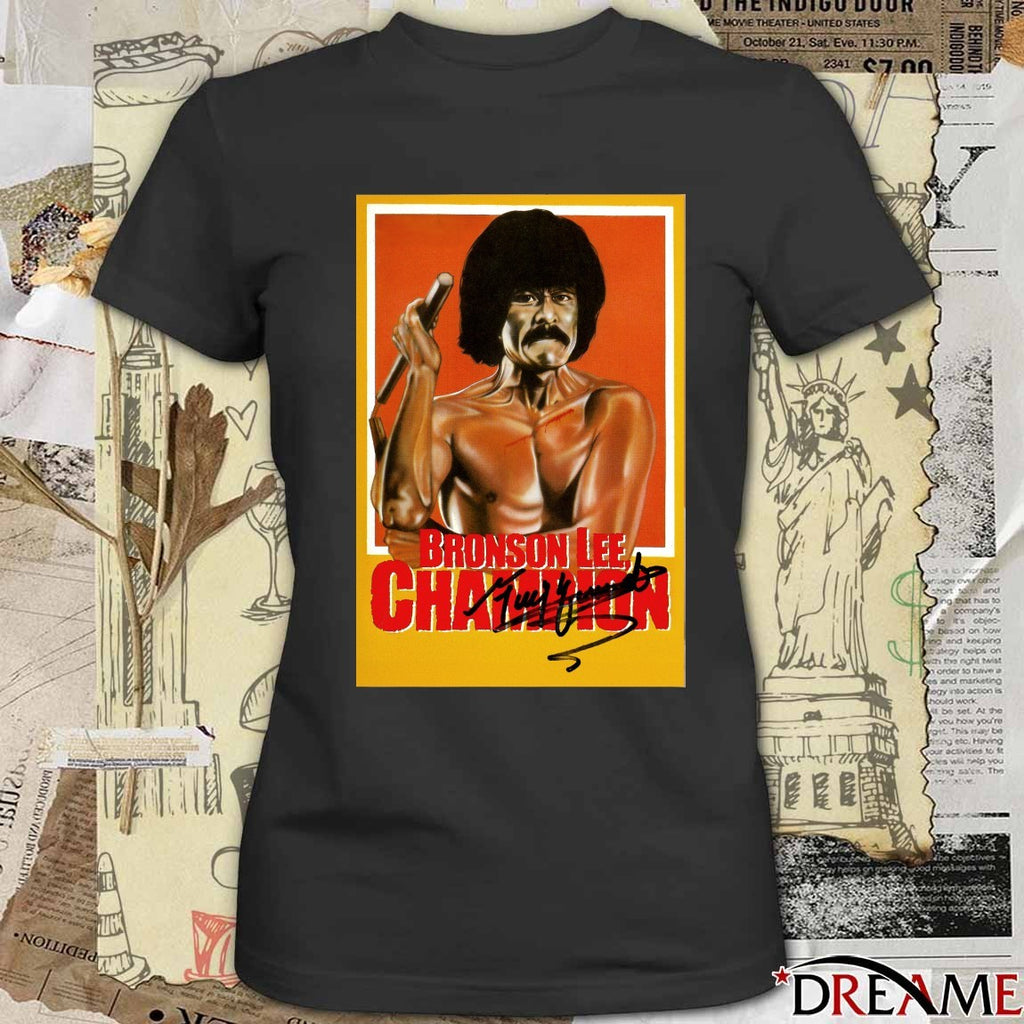 Bronson Lee Champion Signature Poster t-shirt