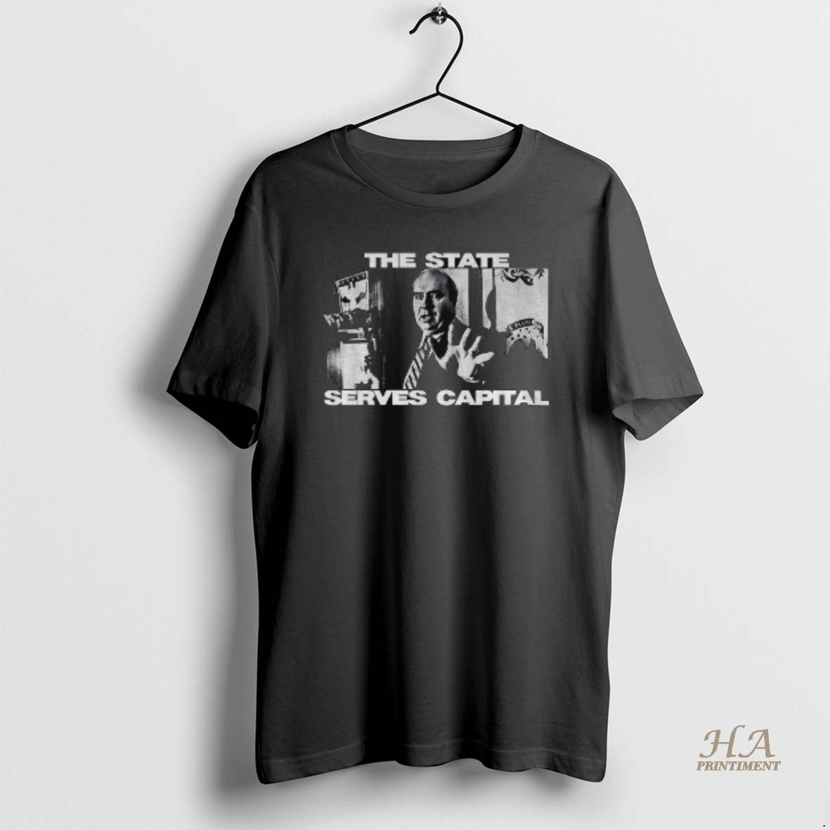 Official Budd Dwyer The State Serves Capital Vintage