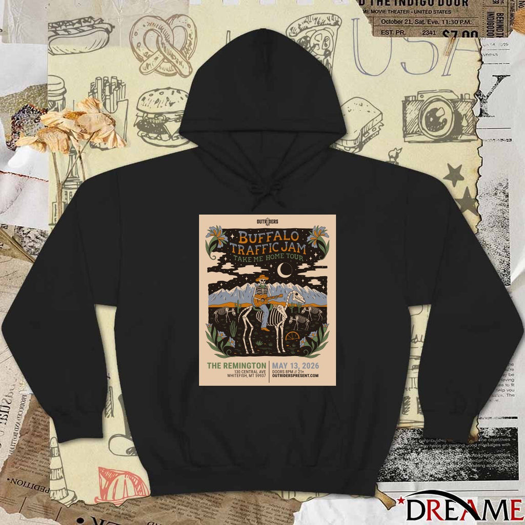 Buffalo Traffic Jam Take Me Home Tour The Remington May 13 2026 Poster t-shirt