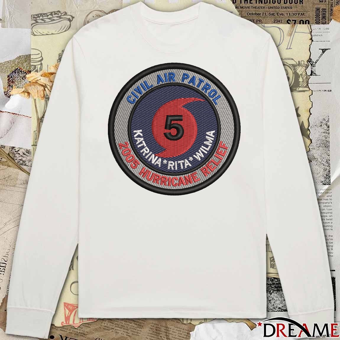 CAP Hurricane Relief Katrina-Rita-Wilma Civil Air Patrol t-shirt