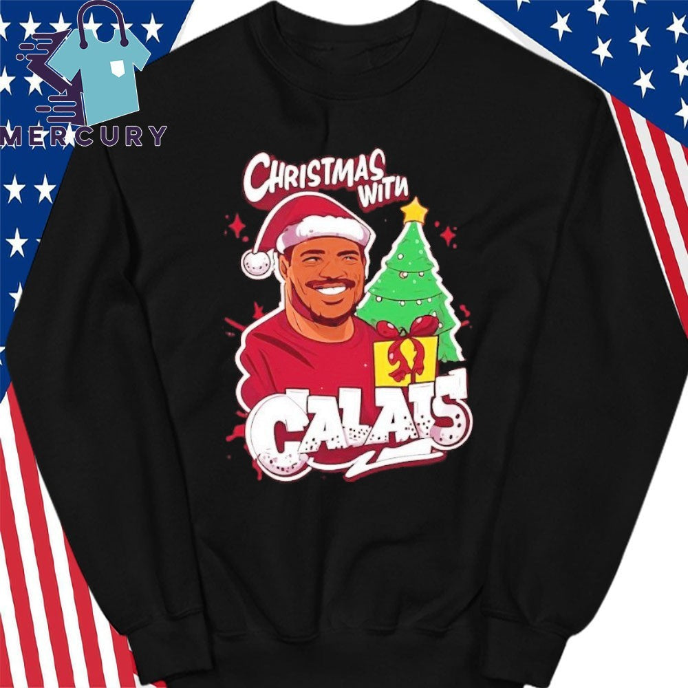 Calais Campbell Christmas With Calais Shirt