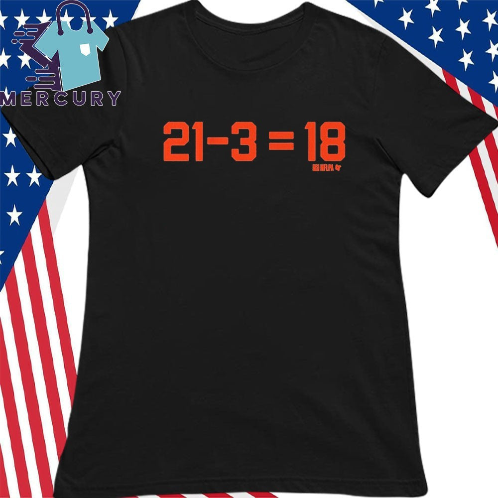 Caleb Williams 21-3 = 18 Shirt