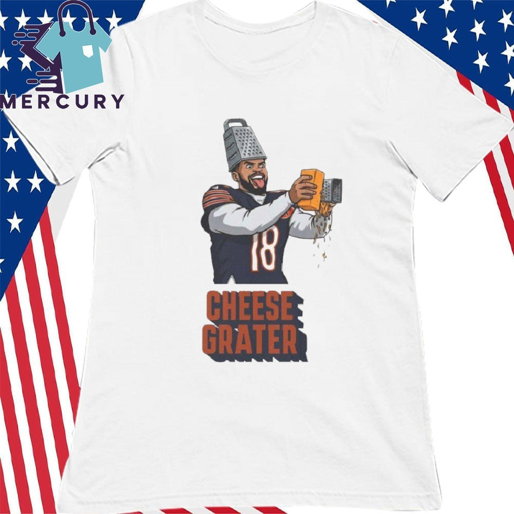 Caleb Williams Cheese Grater Funny Chicago Football Fan Shirt