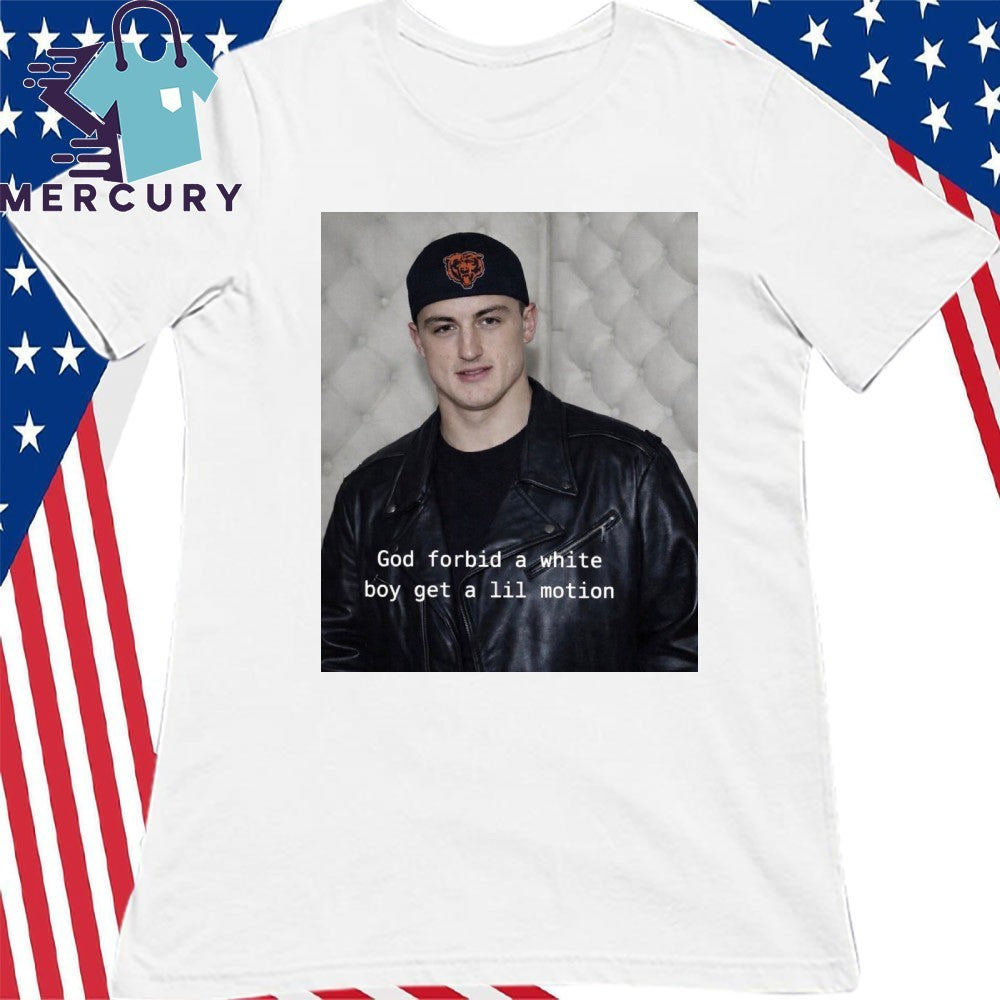 Caleb Williams God Forbid A White Boy Get A Lil Motion Shirt