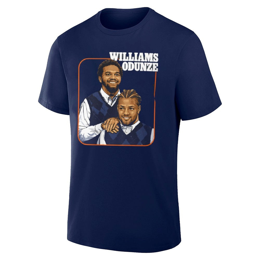 Caleb Williams Rome Odunze Chicago Fan-Inspired Football Shirt