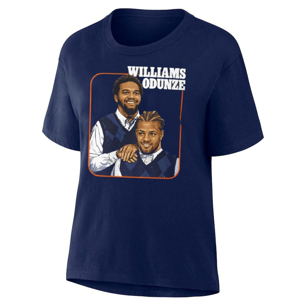 Caleb Williams Rome Odunze Chicago Fan-Inspired Football Shirt