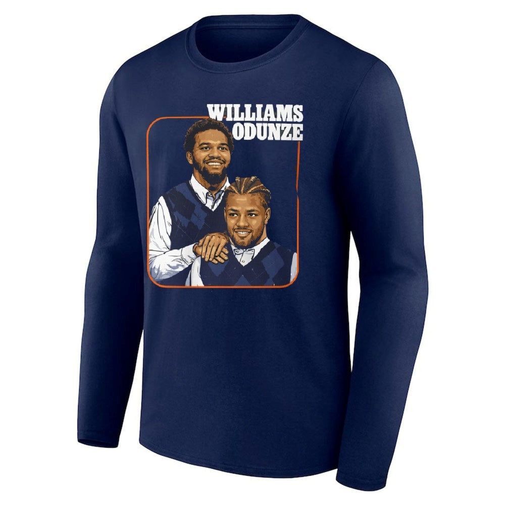 Caleb Williams Rome Odunze Chicago Fan-Inspired Football Shirt