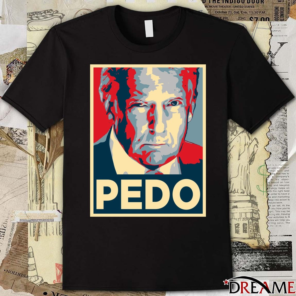 Calendar Girl Parties Donald Trump PEDO Poster t-shirt