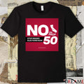 California Republican Party No On Prop 50 Stop Rigged Elections Now 2025 Poster t-shirt