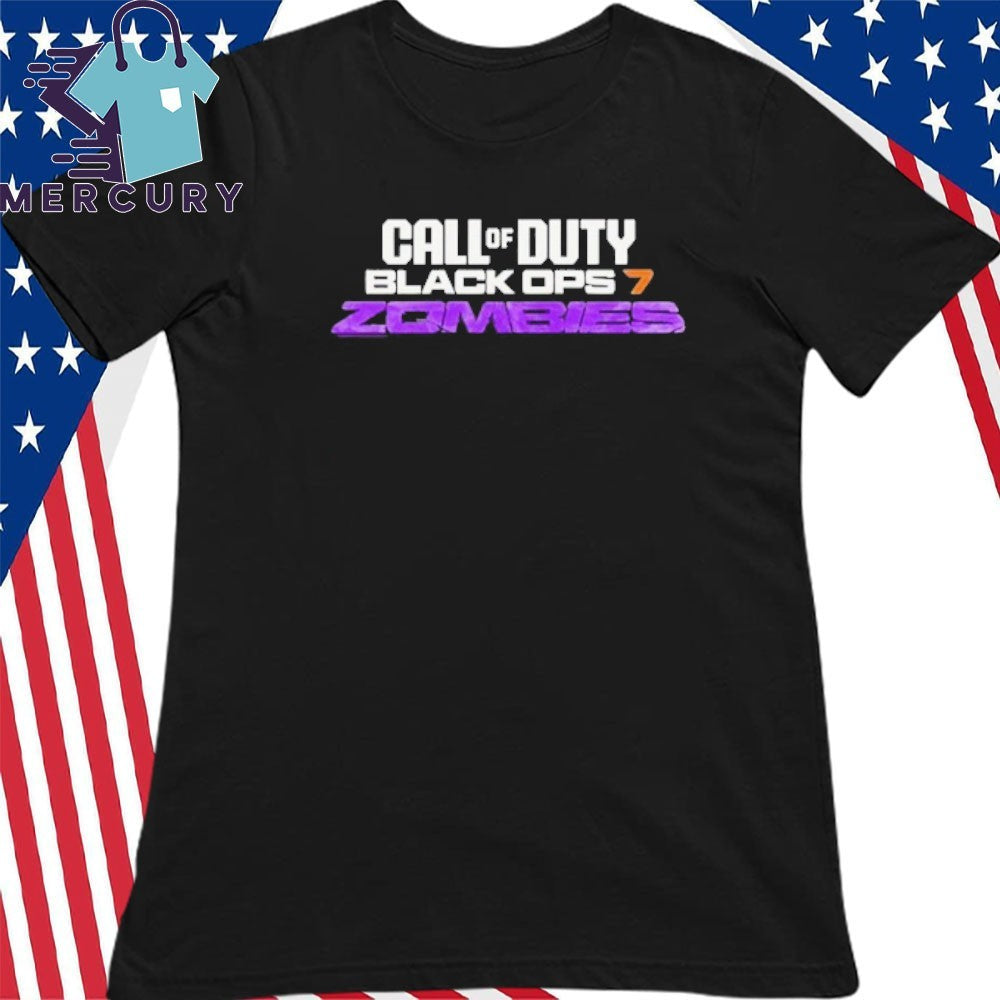 Call Of Duty Black Ops 7 Zombies Grey Shirt