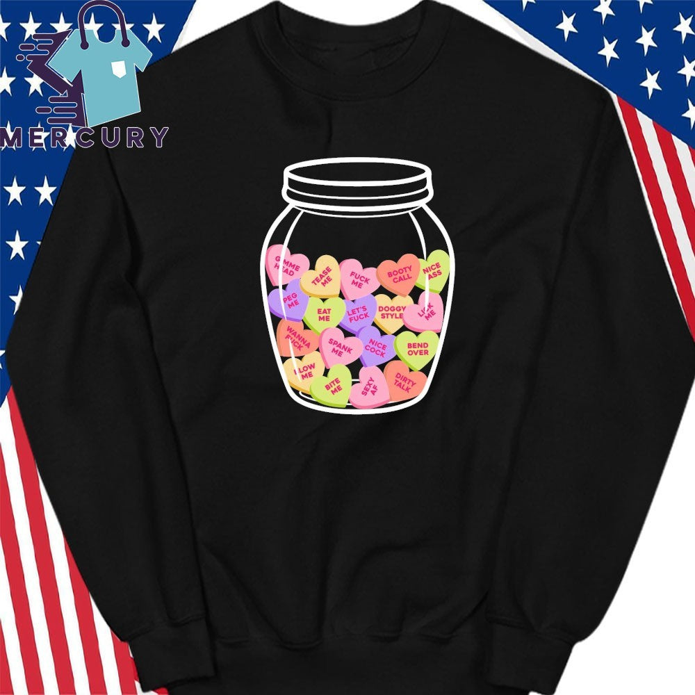 Candy Hearts NSFW Shirt