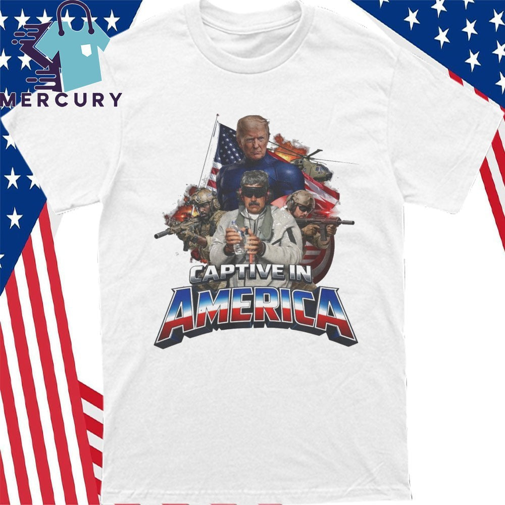 Captive In America Trump And Maduro Shirt