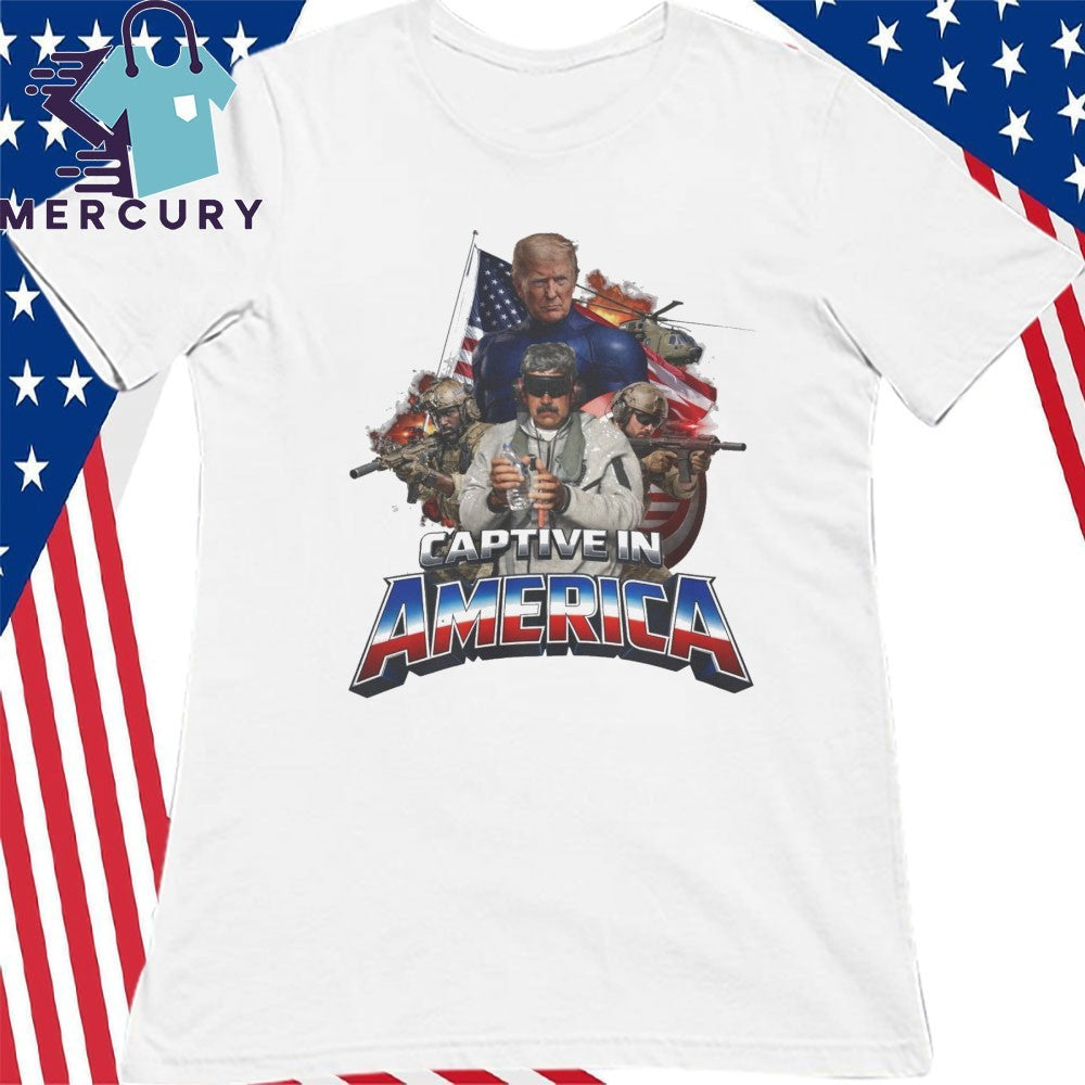 Captive In America Trump And Maduro Shirt
