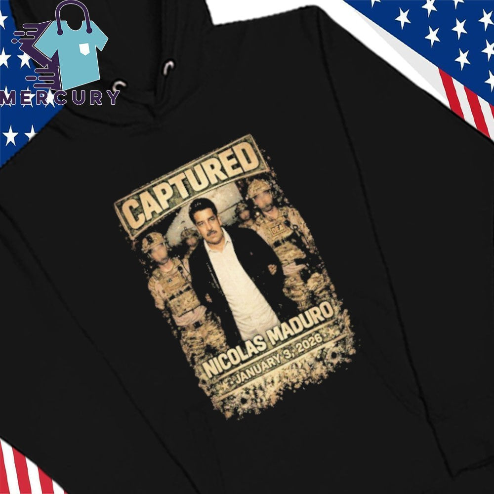 Captured Nicolas Maduro January 3, 2026 Shirt