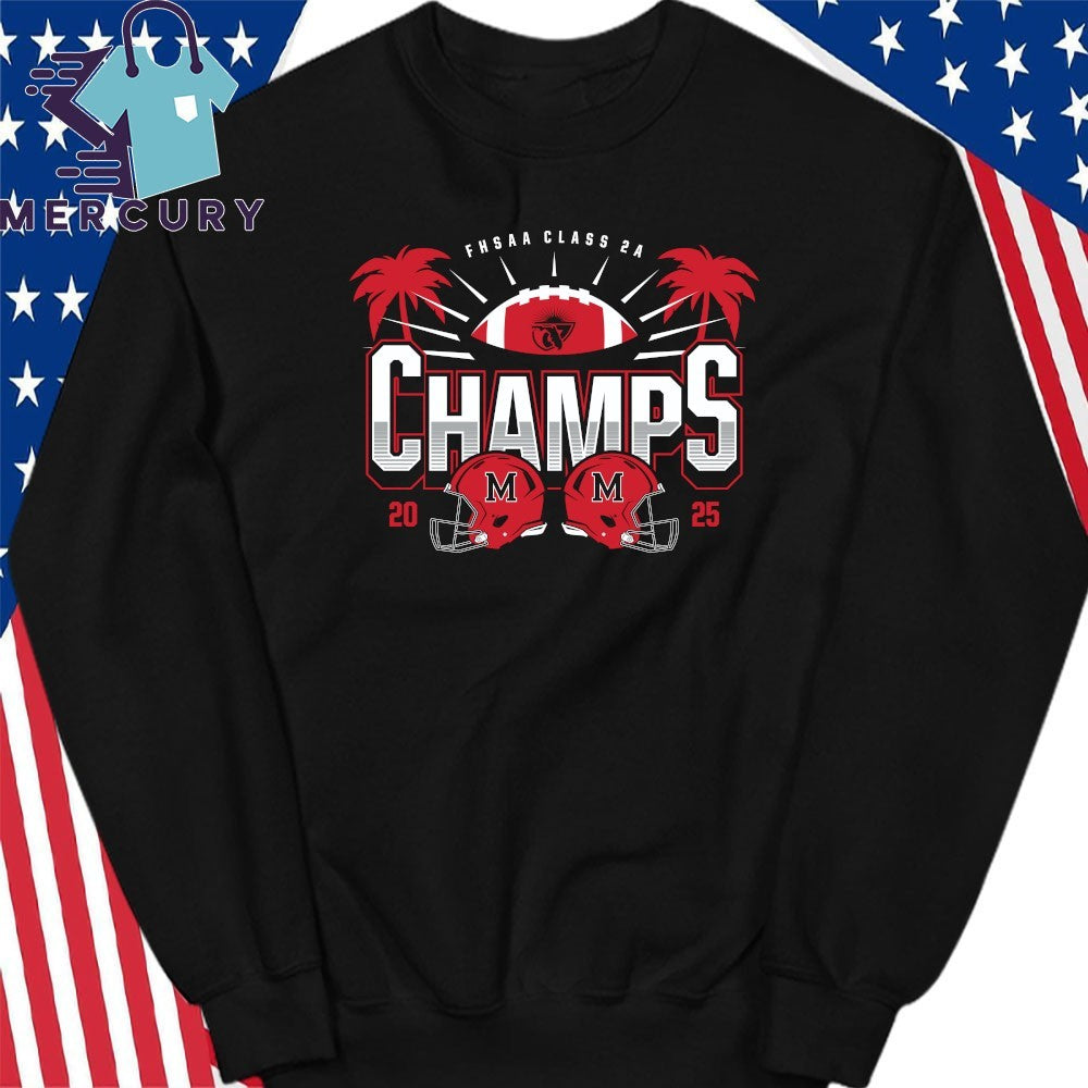 Cardinal Mooney 2025 FHSAA Football 2A State Champions Shirt