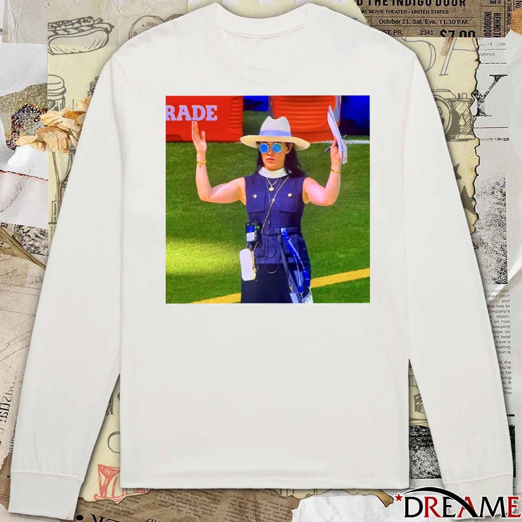 Carlie Irsay-Gordon On The Sideline Photo 2025 t-shirt