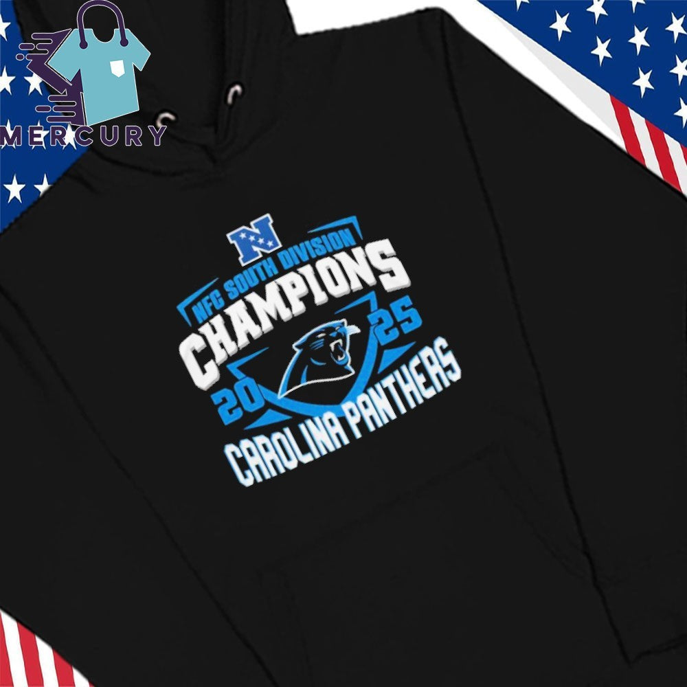 Carolina Panthers 2025-26 NFC Division South Champions Shirt