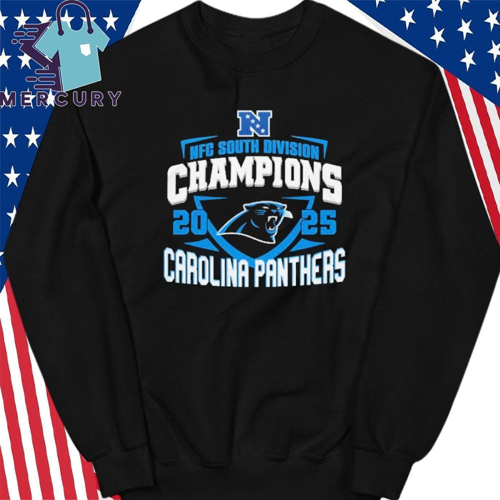 Carolina Panthers 2025-26 NFC Division South Champions Shirt