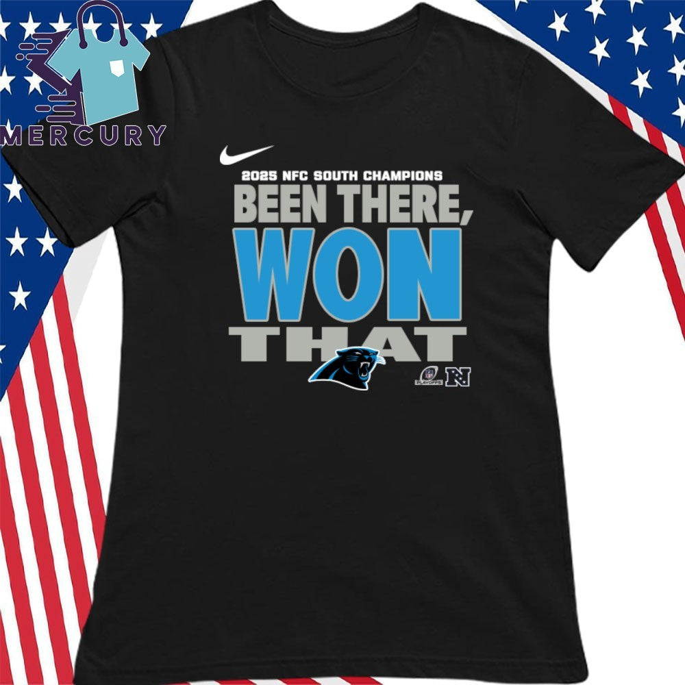 Carolina Panthers 2025 NFC South Champions Shirt