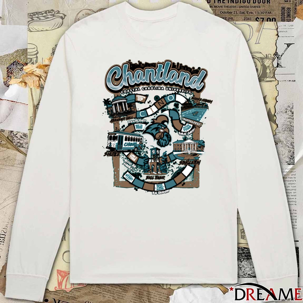 Chantland Coastal Carolina University Homecoming 2025 Chanticleer Mascot t-shirt