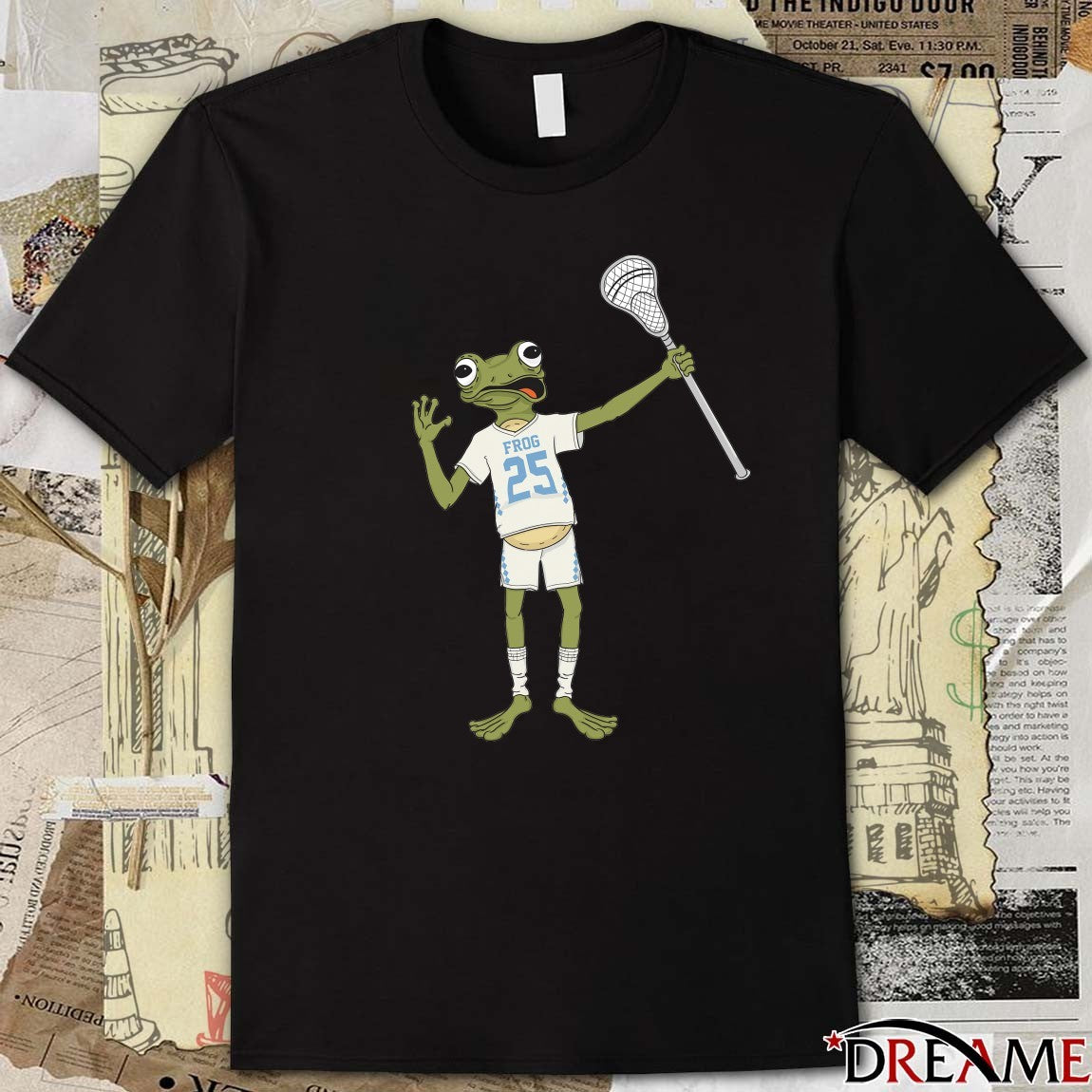 Chapel Hill Lax Frog 2026 t-shirt